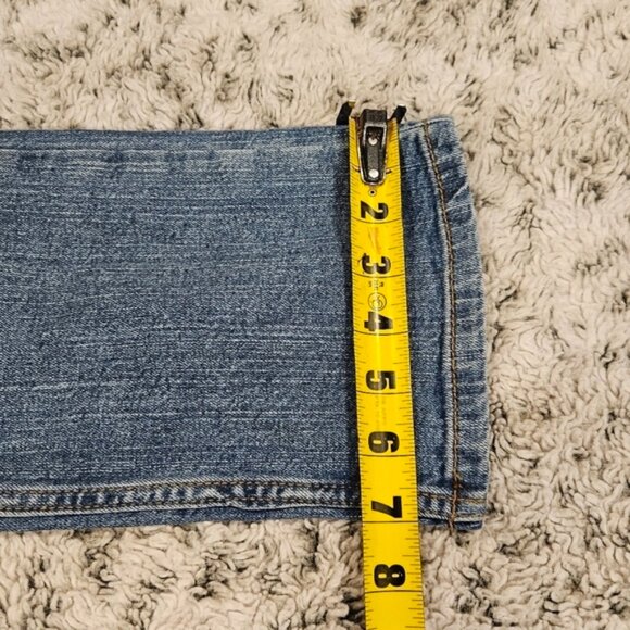 Cat & Jack Size 8 Kids Bootcut Stretch Blue Jeans - Picture 8 of 8